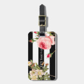 PixDezines Vintag Botanische Illustration Gepäckanhänger (Vorderseite vertikal)