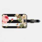 PixDezines Vintag Botanische Illustration Gepäckanhänger (Rückseite horizontal)