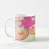 PixDezines Vintag Shirimen Kimono Kaffeetasse (Links)