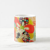 PixDezines Vintag Shirimen Kimono Kaffeetasse (Mittel)