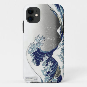 PixDezines Vintage, Große Welle, Hokusai 葛飾北斎の神奈川沖 Case-Mate iPhone Hülle