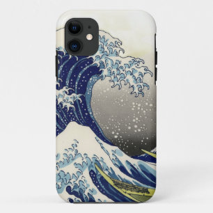 PixDezines Vintage, Große Welle, Hokusai 葛飾北斎の神奈川沖 Case-Mate iPhone Hülle