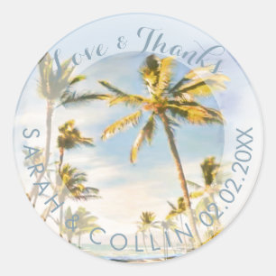 PixDezines vintage hawaii/mauna lani Runder Aufkleber
