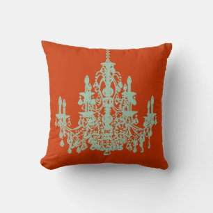 PixDezines Vintage Kronleuchter/DIY Hintergrund Kissen