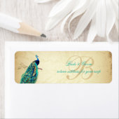 PixDezines Vintage PfauenIllustration (Insitu)