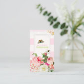 PixDezines Vintage Primaten, Pfannenbäume Visitenkarte (Stehend Vorderseite)