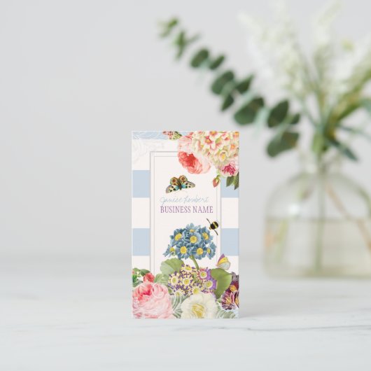 PixDezines Vintage Primaten, Torf Visitenkarte (Stehend Vorderseite)