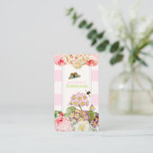 PixDezines Vintage Primaten, Torf Visitenkarte (Stehend Vorderseite)