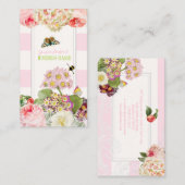 PixDezines Vintage Primaten, Torf Visitenkarte (Vorne/Hinten)