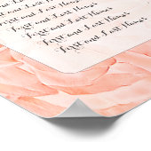 PixDezines Vintage Rose Sitzdiagramm Poster (Ecke)