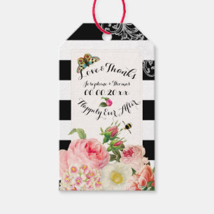 PixDezines Vintage Rose/viktorianisch/DIYbackgroun Geschenkanhänger