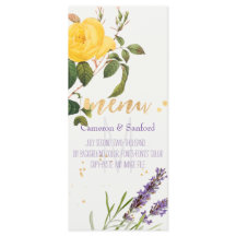 PixDezines Vintage Rosen/Lavendel/Speisekarte
