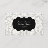 PixDezines Vintage Vielailles-Damast-/Gaumenfarben Treuekarte (Vorderseite)