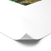 PixDezines Vintager Ballonfahrer über Paris Poster (Ecke)