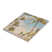 PixDezines Vintager hawaiianischer Strand Fliese (Seite)