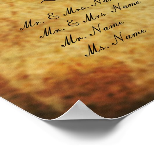 PixDezines Vintager Kronleuchter/Sitzplan/Alpha Poster (Ecke)