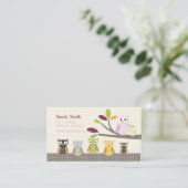 PixDezines Visitenkarte (Stehend Vorderseite)