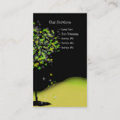 PixDezines Visitenkarten/Landschaftszeichentrimmer Visitenkarte (Rückseite)