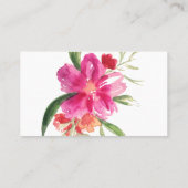 PixDezines Wasserfarbe kann Blume/Platzkarten Platzkarte (Rückseite)