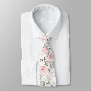 PixDezines Wasserfarbe Rosen in Rosa Krawatte