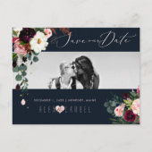 PixDezines Wasserfarbe Rustikales Blut, Save the D Postkarte (Vorderseite)