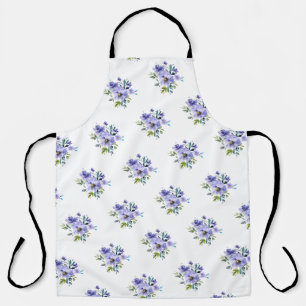 PixDezines Wasserfarben Sommer Blumen Schürze