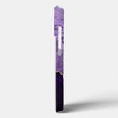 PixDezines WATERCOLOR AGATE LILA Case-Mate iPhone Hülle (Rückseite / Links)