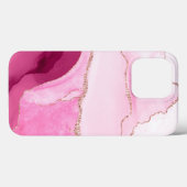 PixDezines WATERCOLOR AGATE, PINK QUARTZ Case Mate (Rückseite (Horizontal))