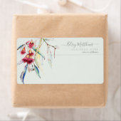 PixDezines Watercolor Eukalyptus-Blume (Insitu)