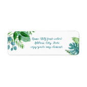 PixDezines Watercolor Grüne, tropisch (Vorne)