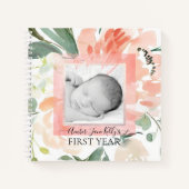 PIXDEZINES WATERCOLOR MIDSUMMER BABYY 1. JAHR NOTIZBLOCK (Vorderseite)