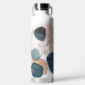PixDezines Watercolor Moderne Abstrakte Anordnung Trinkflasche (Vorderseite)