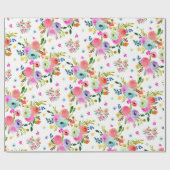 PixDezines Watercolor Ranunculus | DIY-Hintergrund Geschenkpapier (Flach)