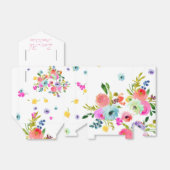 PixDezines Watercolor Ranunculus Geschenkschachtel (Ungefaltet)