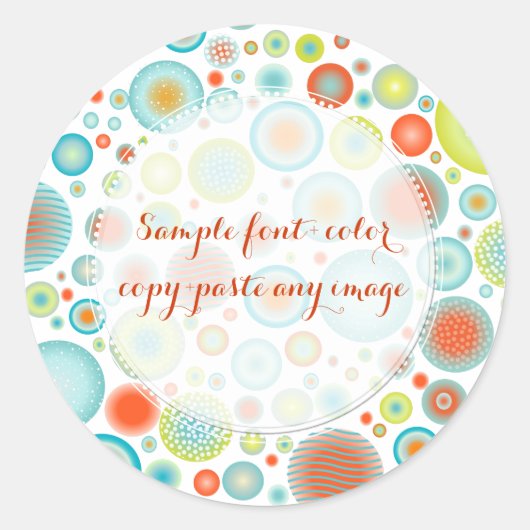 PixDezines Weihnachtsfeier/DIYbackground Runder Aufkleber (Vorderseite)