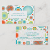 PixDezines Weihnachtsfeier/DIYbackground! Visitenkarte (Vorne/Hinten)