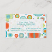 PixDezines Weihnachtsfeier/DIYbackground! Visitenkarte (Rückseite)