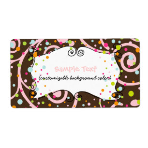 PixDezines Whimsy, rosa Schokolade, Cupcakes