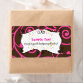 PixDezines Whimsy, rosa Schokolade, Cupcakes (Insitu)