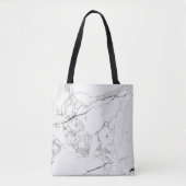 PixDezines WHITE MARBLE Tasche (Vorderseite)