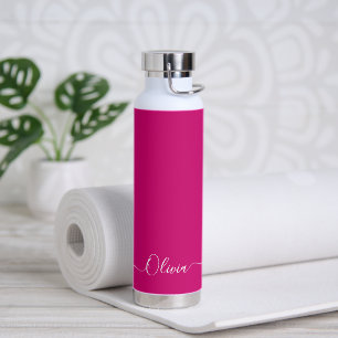 PixDezines Wild Berry DIY Farbe anpassen Trinkflasche