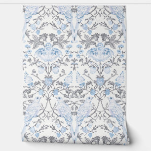 PixDezines William Morris Blue Strawberry Thief Tapete