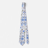 PixDezines William Morris Cornflower Blue DIY Krawatte (Vorderseite)