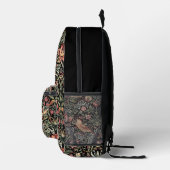 PixDezines William Morris Strawberry Thief Bedruckter Rucksack (Rechts)