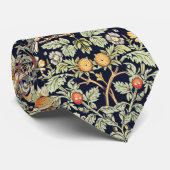 PixDezines William Morris Strawberry Thief Krawatte (Gerollt)