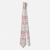 PixDezines William Morris Strawberry Thief Pink Krawatte (Vorderseite)