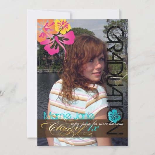 PixDezines-Wirbel, 2011 Abschluss, benutzerdefinie Einladung (Vorderseite)