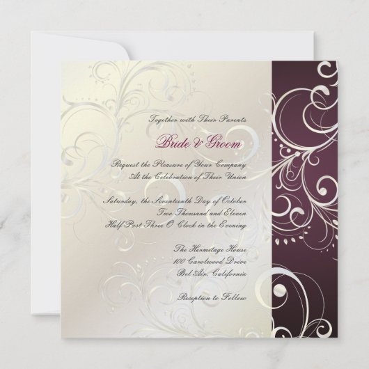 PixDezines Wirbel Einladung (Rückseite)