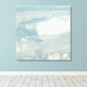 PixDezines Wolke 9 ~ Fenster Seat Leinwanddruck (Insitu (Holzboden))