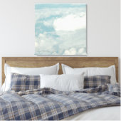 PixDezines Wolke 9 ~ Fenster Seat Leinwanddruck (Insitu (Schlafzimmer))